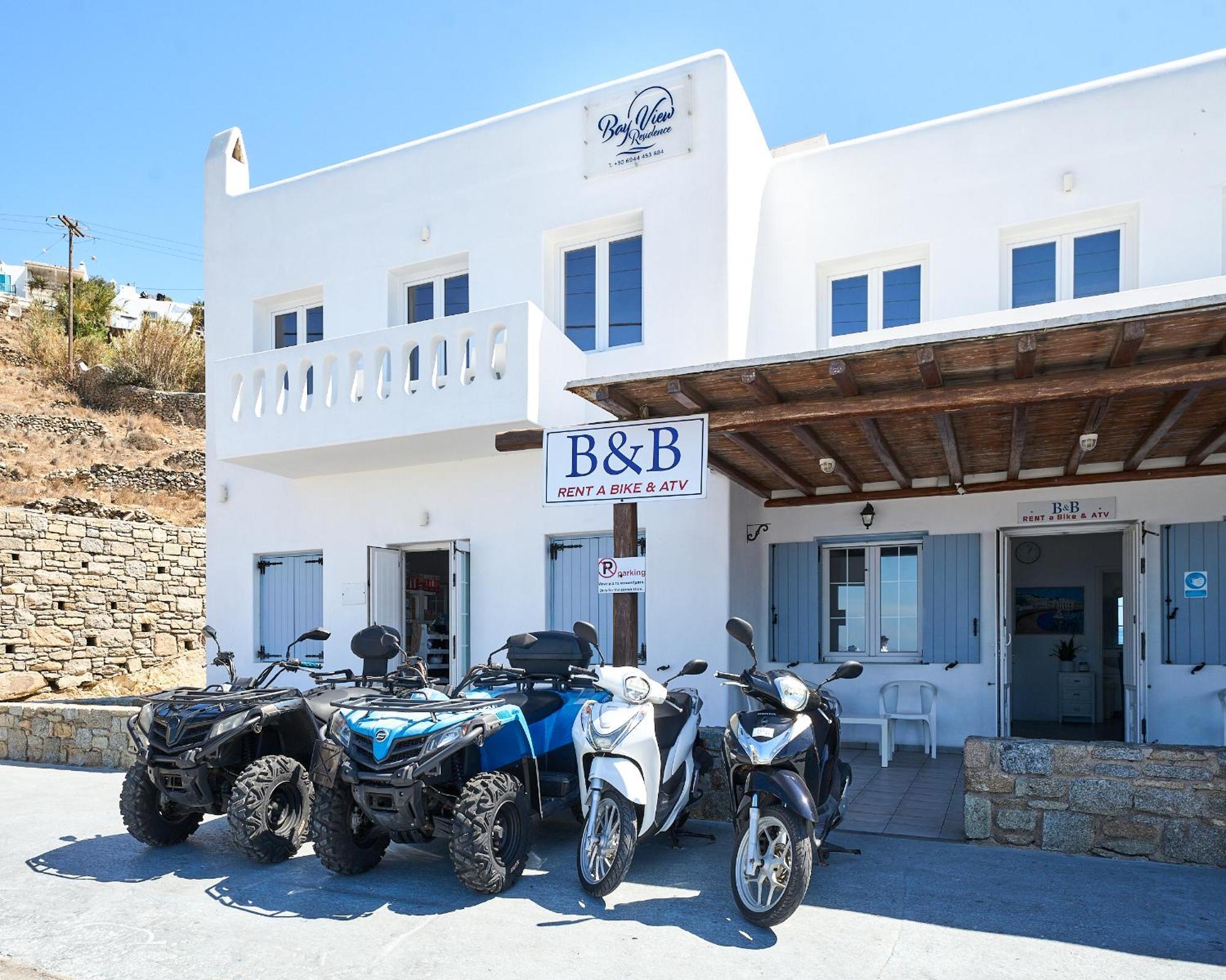 Bay View Residence Mykonos Town Exterior foto